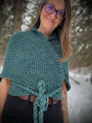 Outlander Shawl - Peacock