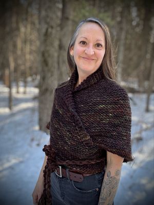 Outlander Shawl - Moss &amp; Lichen