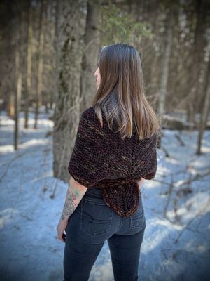 Outlander Shawl - Moss &amp; Lichen