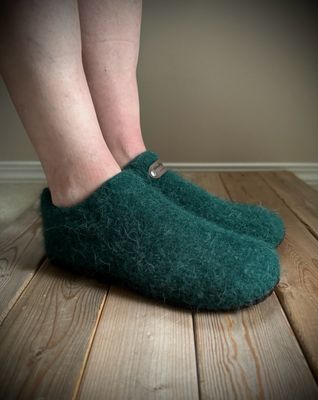 Vintage Forest Green Clog, Men’s Size 10