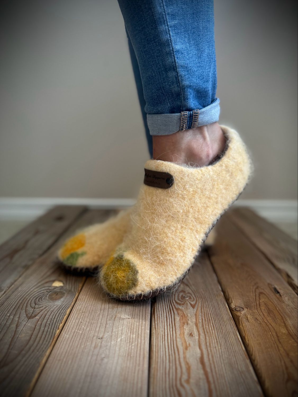 Marigolds and Borage Clog, Women's Size 9
