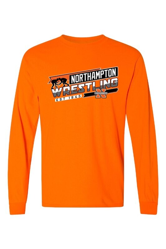 Orange Adult Long Sleeve Tee