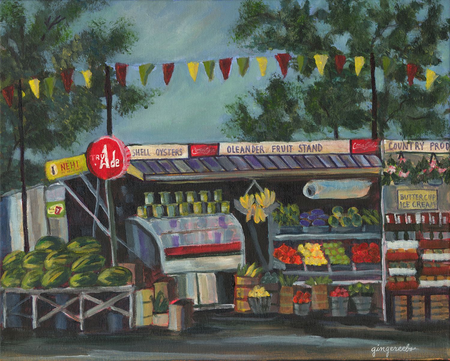 Oleander Fruit Stand