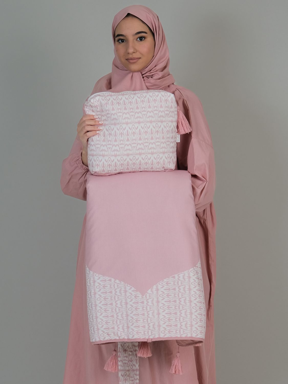 Pink Shalla Set