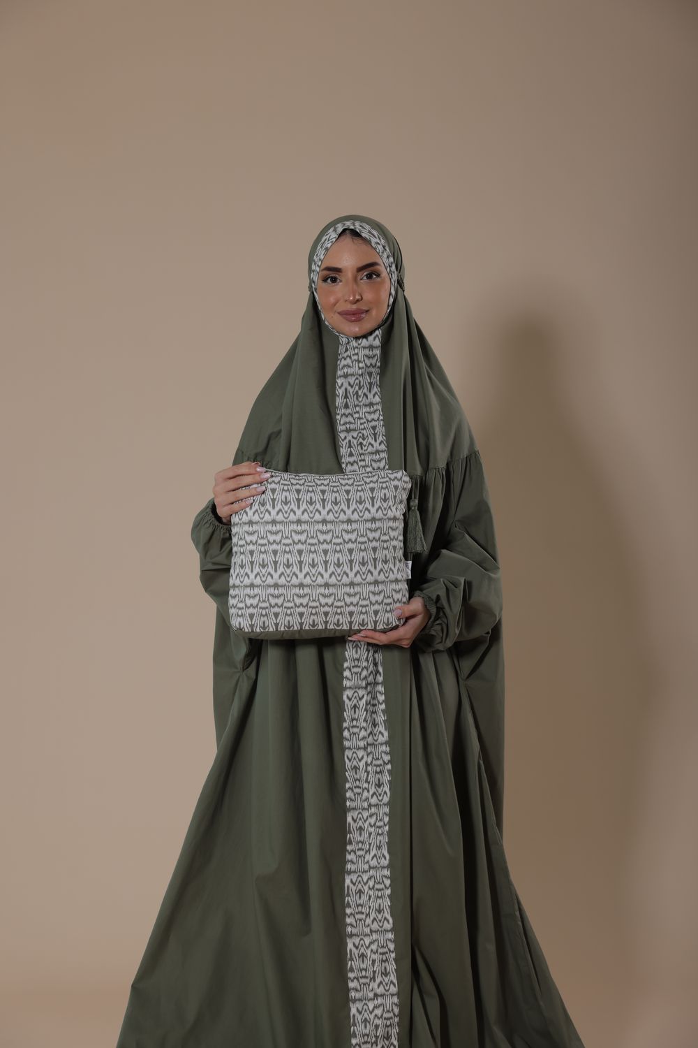 Olive Round Travel Bag