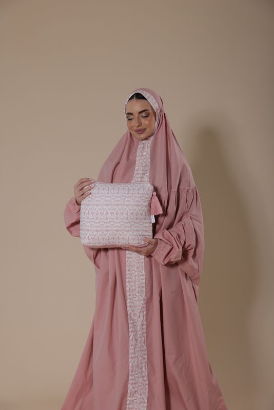 Pink Round Travel Bag