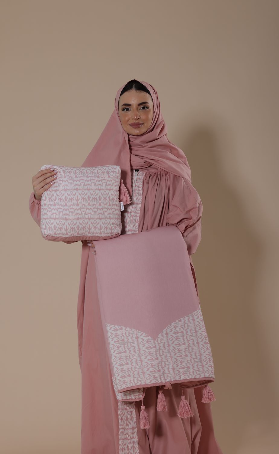 Pink Shalla Set