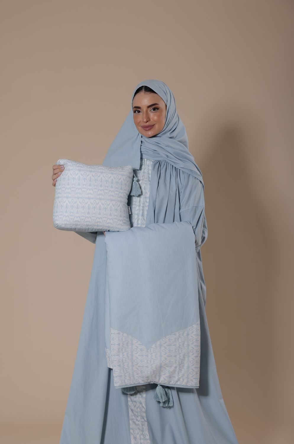 Blue Shalla Set