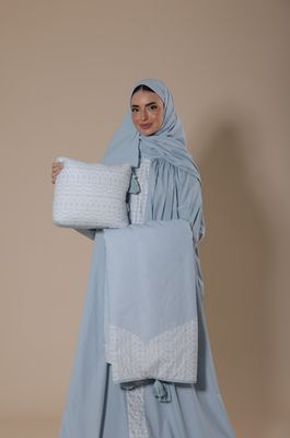 Blue Shalla Set