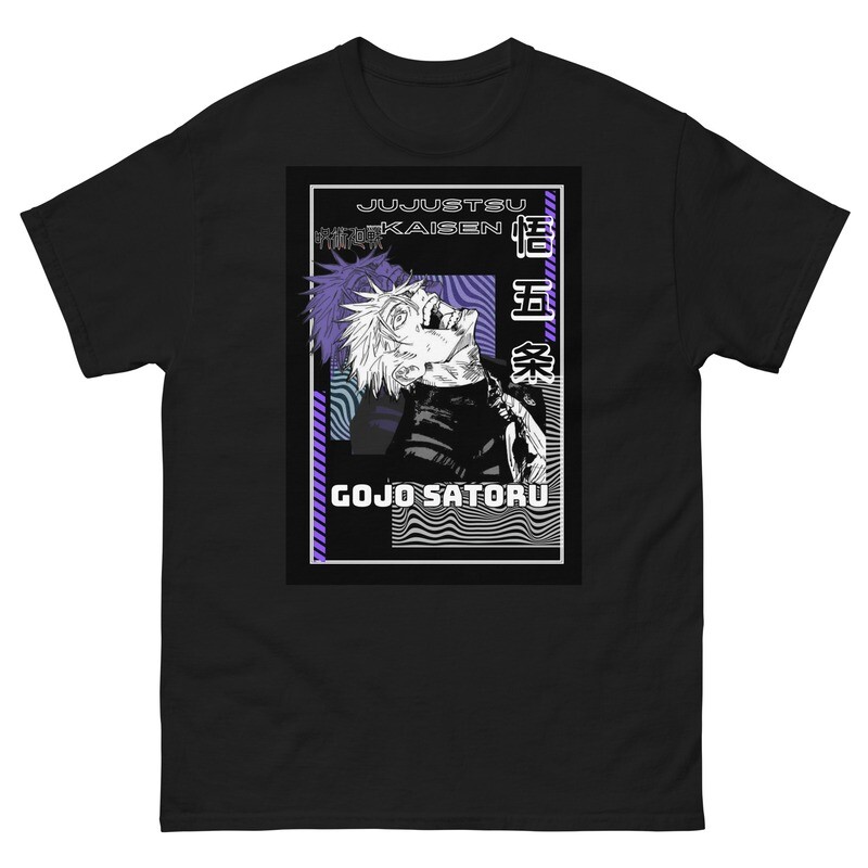 Gojo Satoru unisex manga panel t-shirt