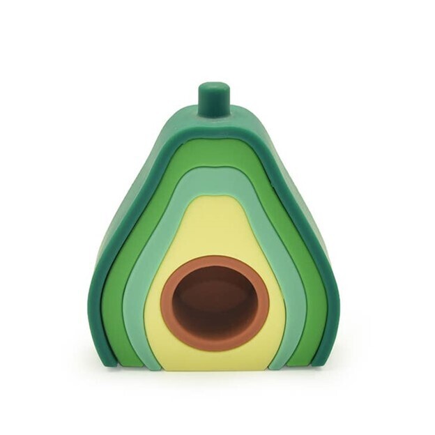 Avocado Silicone Stacker 