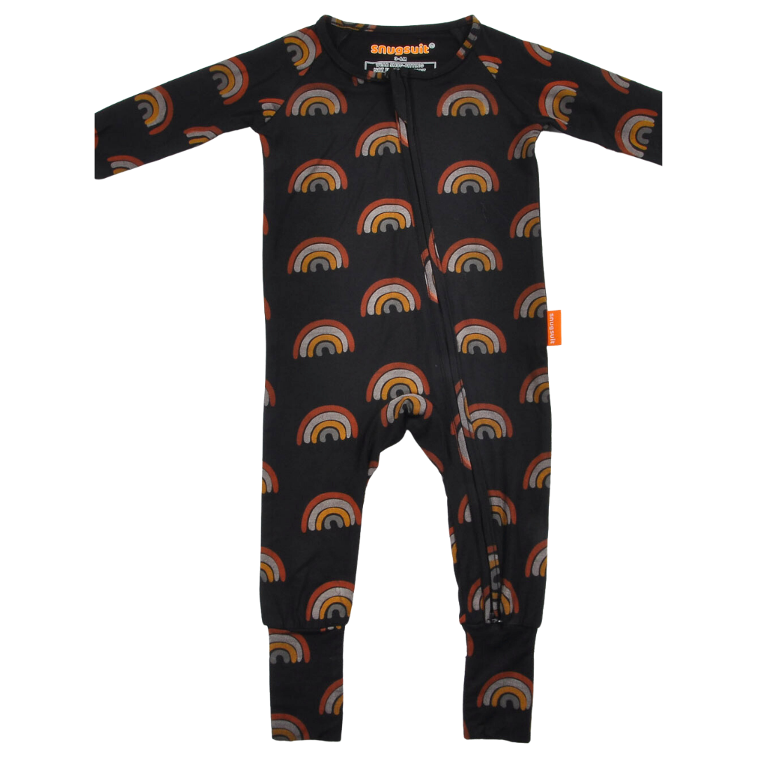 Black Bamboo Rainbow Zippy