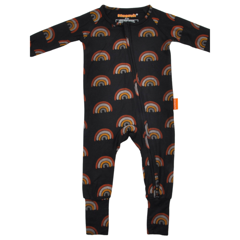 Black Bamboo Rainbow Zippy