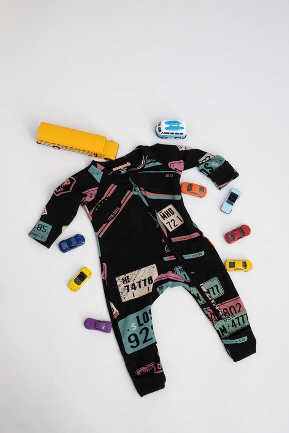 Black License Plate Zippy