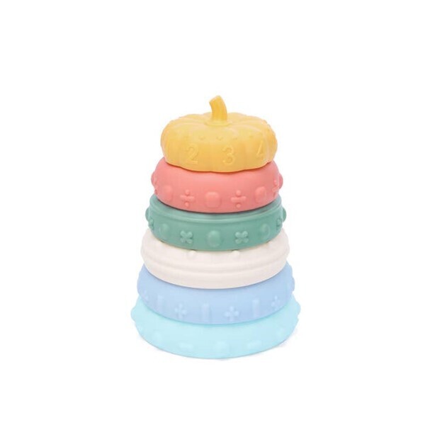 Pumpkin Silicone Stacker 