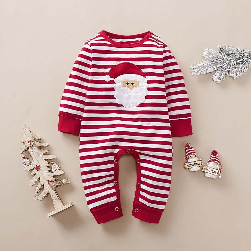Santa Jam Jams (red cuff)