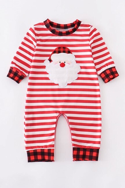 Santa Jam Jams (plaid cuff)
