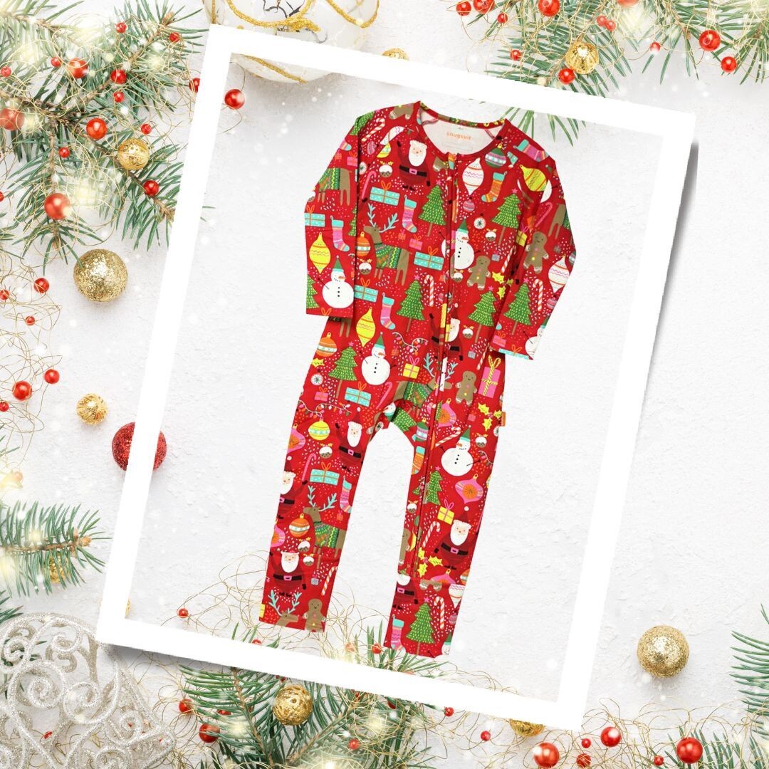 Kids Red Christmas Jams