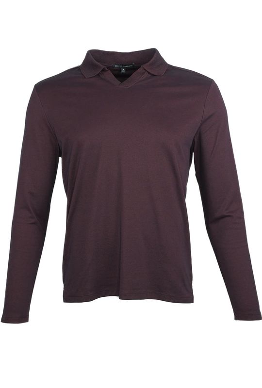 ROBERT BARAKETT ADISON OPEN COLLAR POLO PORT