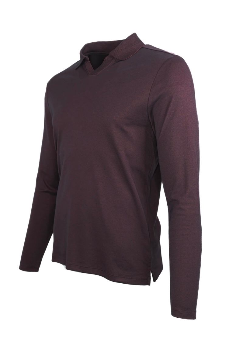 ROBERT BARAKETT ADISON OPEN COLLAR POLO PORT