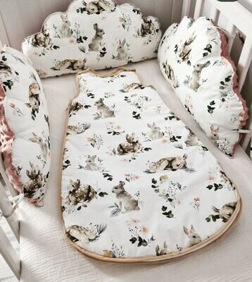Custom crib top bedding online