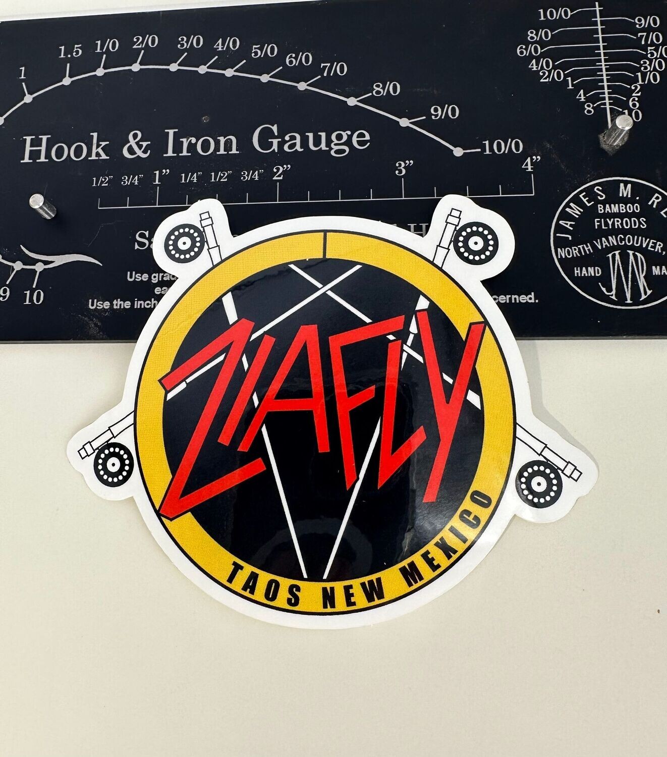 ZiaFly sticker Slayer logo