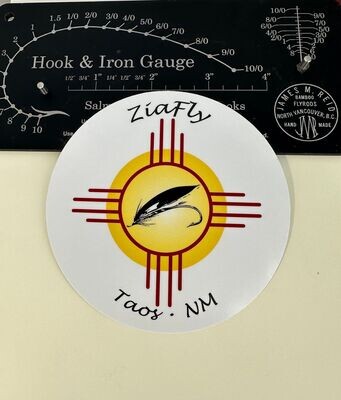 ZiaFly sticker standard logo