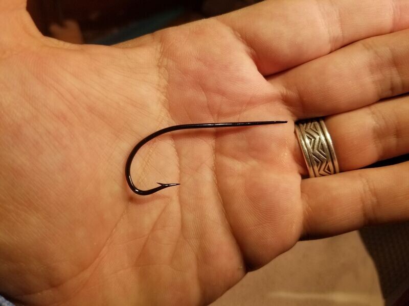 Salmon hook single