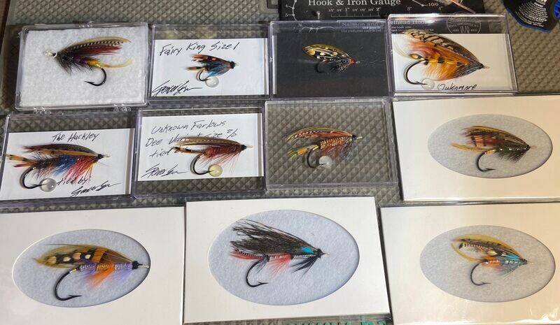 Salmon fly unframed