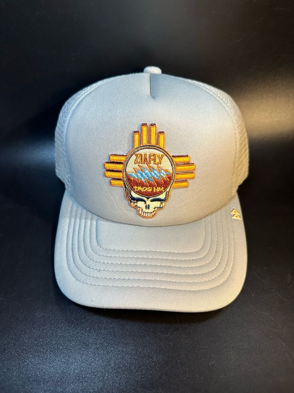 ZiaFly X Desert Den Stealie Trucker SnapBack grey