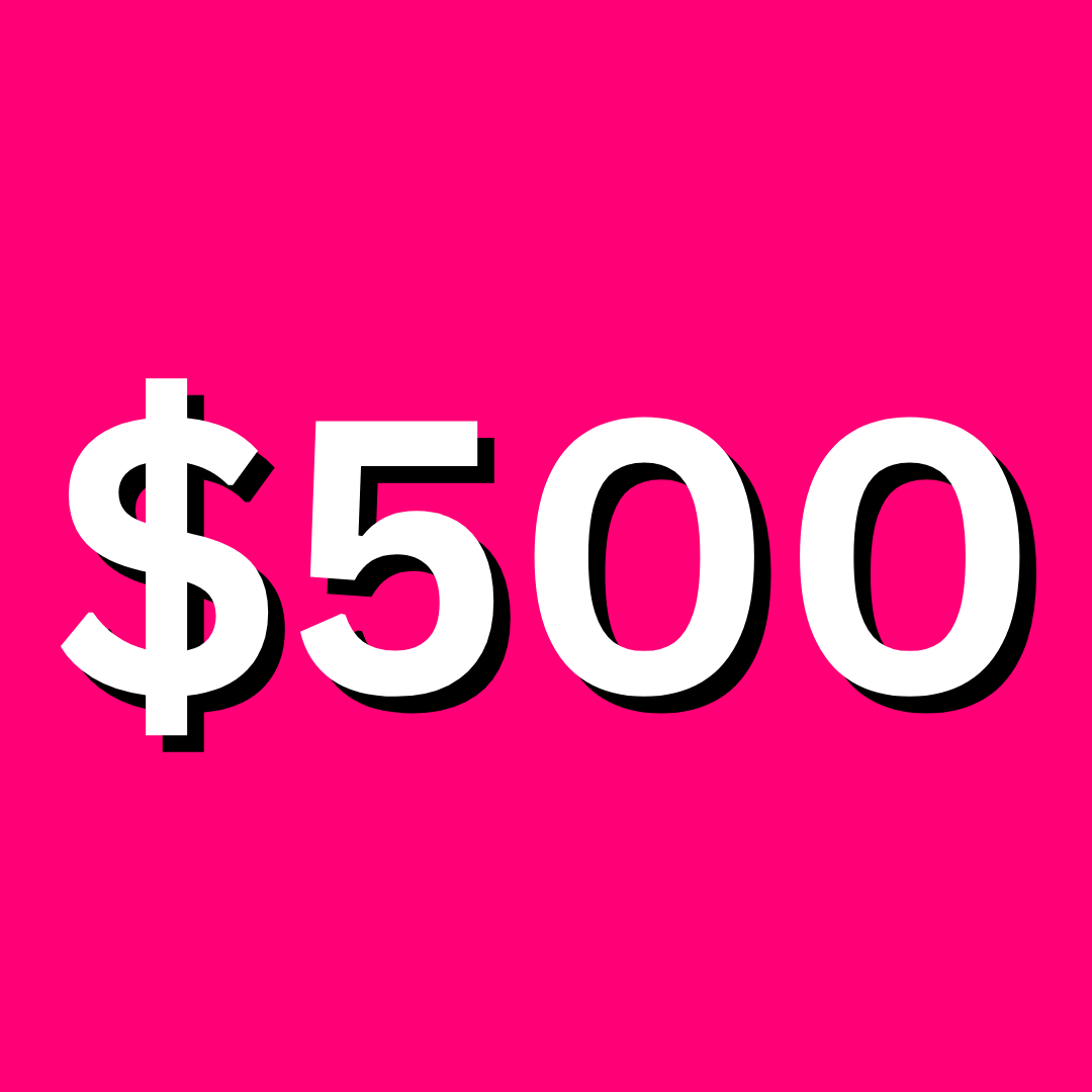 $500.00 Donation