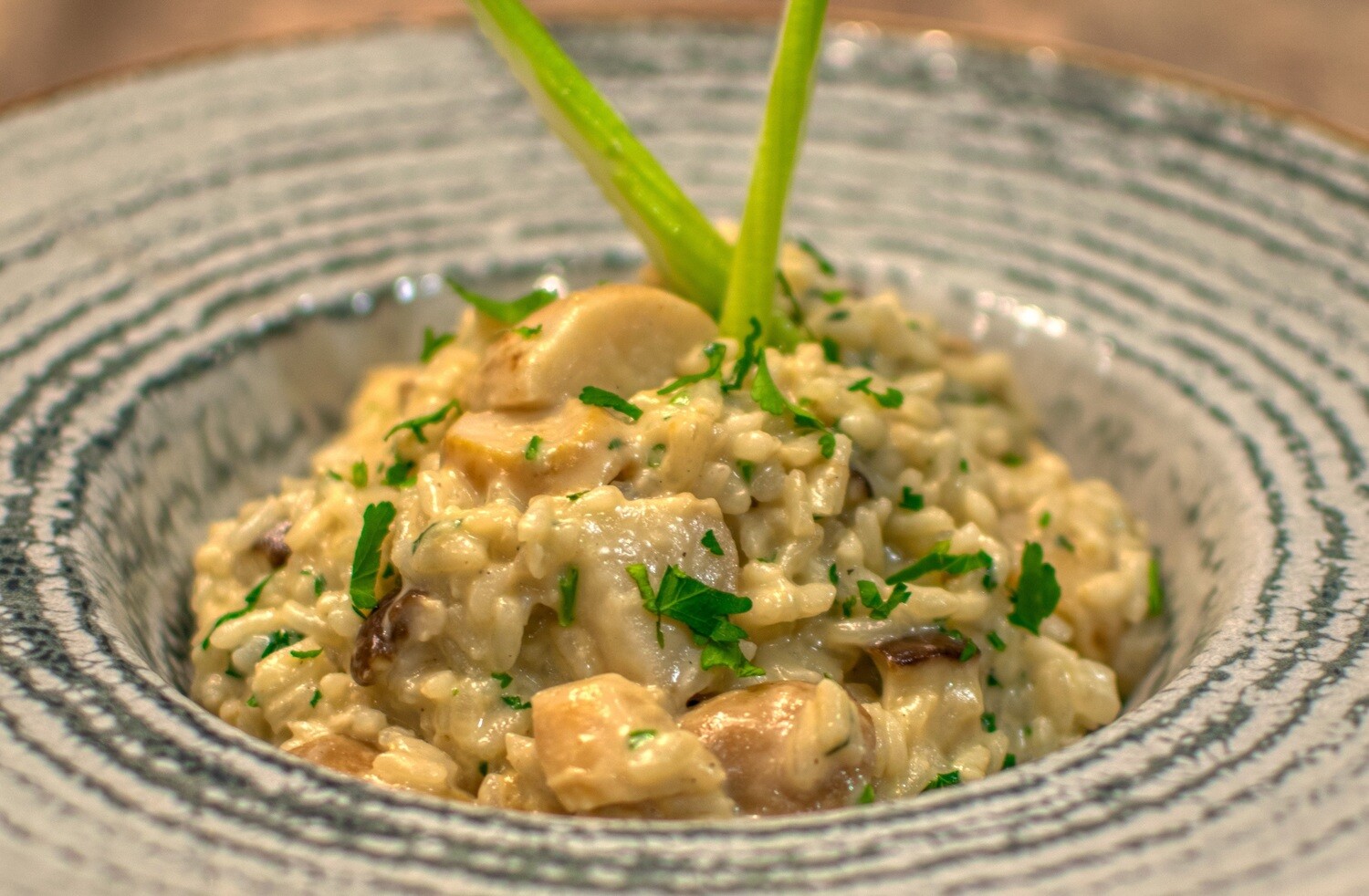Chicken Mushroom Risotto