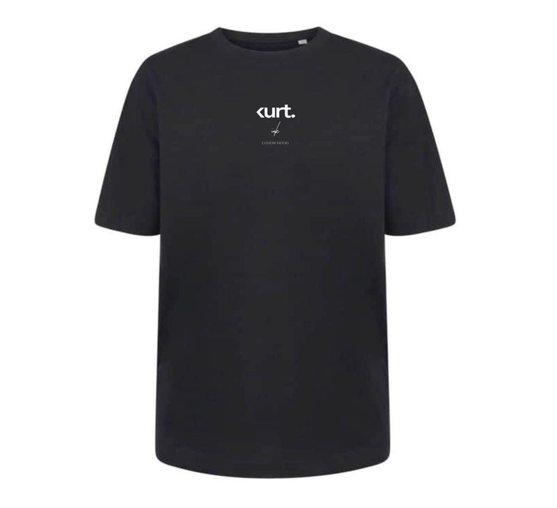 KURT.INK oversized unisex T-Shirt Noir KURT.INK oversized unisex T-Shirt Noir