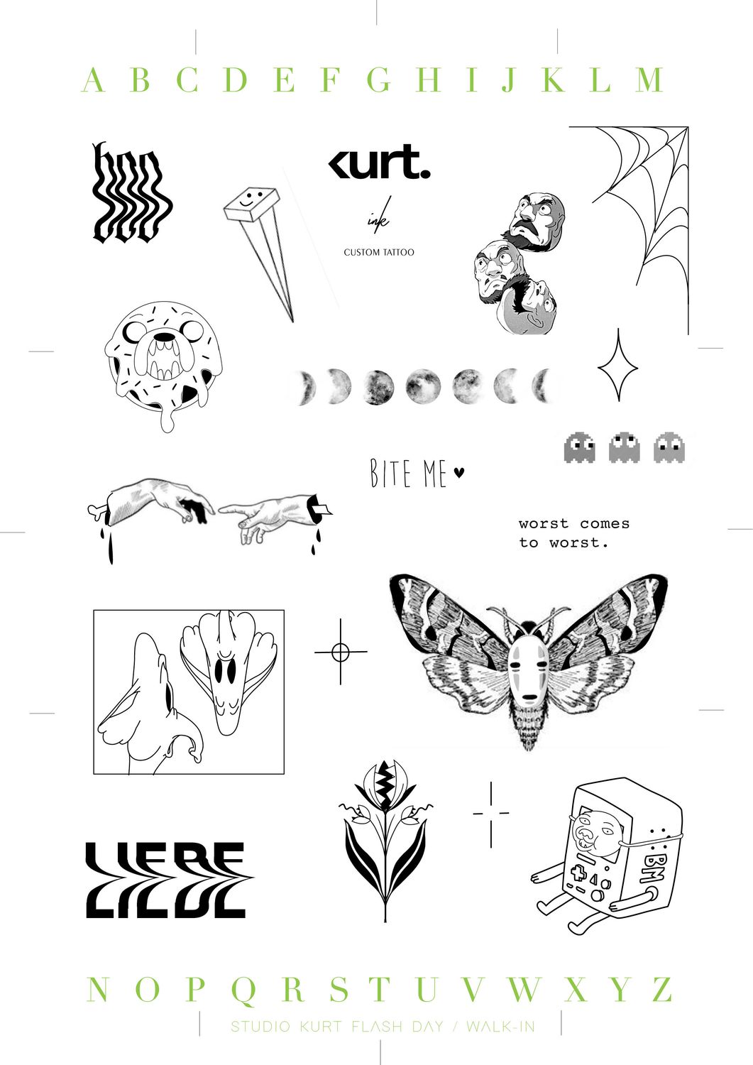 Ghost_Flash Sheet Print 210x297mm