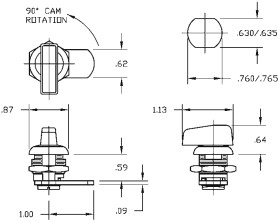 ENC DRIVERS OVERHEAD CAM LATCH