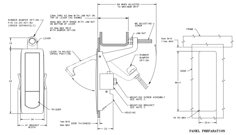 ENC Driver Compartment Large Grip