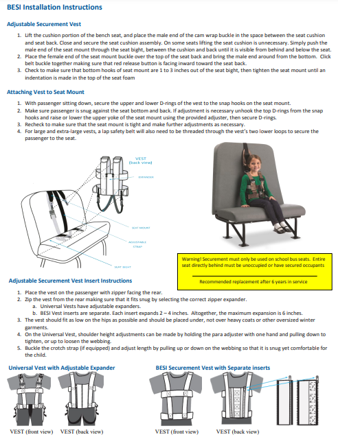 Besi Securement Vest