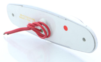 CLEARANCE LIGHT - RED REAR CAP  REAR SKIRT  CHROME TRIM