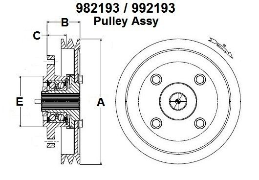 PULLEY, FAN DRIVE