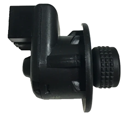 REMOTE MIRROR SWITCH  12V 1.4" ROUND  w/ HARNESS
