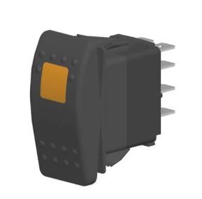 ROCKER SWITCH FOR STROBE, NOISE SUPPR, LUGGAGE, DRVR LGHT