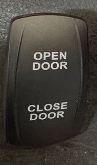 ROCKER CAP- OPEN DOOR, CLOSE DOOR