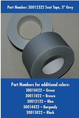 Seat Tape, 3&quot; Brown