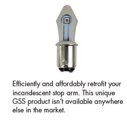 Rapid Flash LED Stop Arm bulb