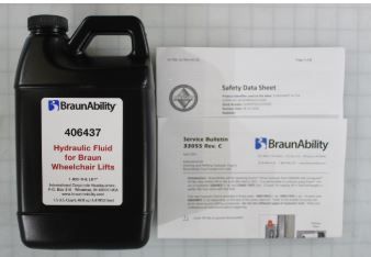 406415 HYDRAULIC FLUID 2QT KIT