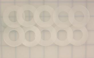 WASHER-UHMW 1.500 OD X .76 ID X 0.062 KIT / 10 PK