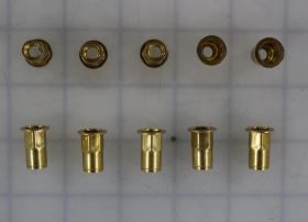 RIVNUT 1/4-20 HEX SHANK /10 PK