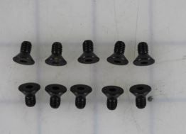 SCREW #10 32 X 3/8 FL HD HX SKT AUTO BLACK KIT/ 10 PK