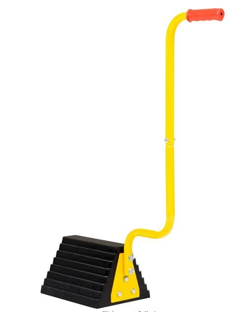 HD WHEEL CHOCK W/ HANDLE