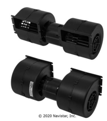 BLWR ASSEMBLY 12 VOLT 1 SPEED
